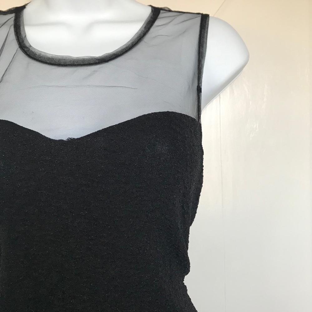 Black formal cocktail dress - Picture 2 of 2